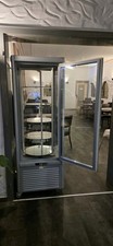 Kühlvitrine für Kuchen/Torten – drehbar, Glas/Inox, top Zustand