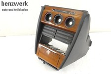 Mercedes 190 W201 große / lange Mittelkonsole Zebrano ORIGINAL 2016800410 ✔️