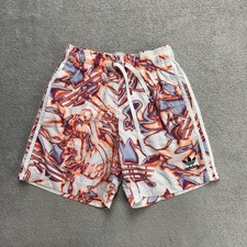 ADIDAS ORIGINALS Herren Badehose Badeshorts Gr S Sport Beach Shorts Logo 28809