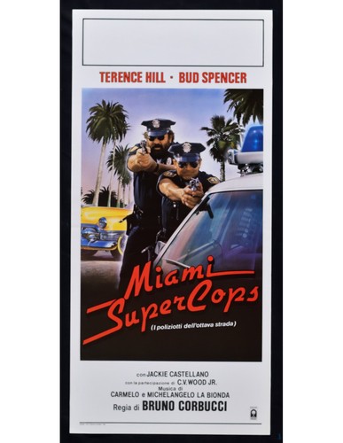 Plakat miami supercops terence - plakat,