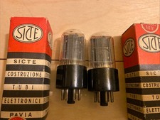 SICTE 6SN7gt Paar wenig