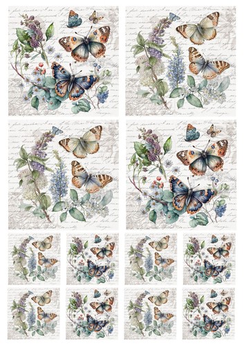 Decoupage-Bastelpapier-Softpap