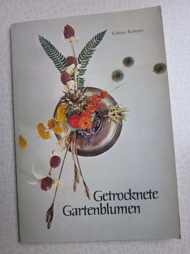 Getrocknete gartenblumen ein - getrocknete,