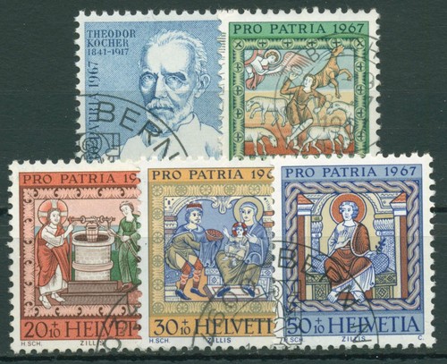 Schweiz 1967 pro - pro, patria