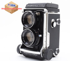 [FAST NEUWERTIG] Mamiya C220 Pro analoge TLR-Kamera Sekor 80 mm F2.8 Blaupunk...