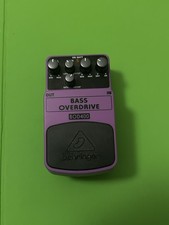 Behringer Bass Overdrive BOD400 Effektpedal  + 9V Netzteil
