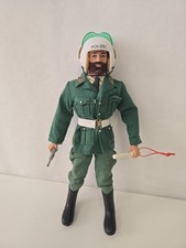 Schildkröt Action Team  vintage Hard Rock Figur mit Teilen vom Outfit Polizei