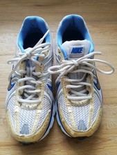 Nike Air Pegasus 25 Bowerman Serie Gr. 38 Blau Silber Gold