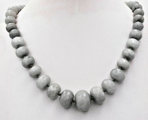 Aquamarin halskette collier - aquamarin,