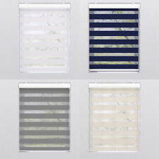 Doppelrollo Duo Rollo Fenster Tür Sonnenschutz Blende Zebrarollo Streifenrollo