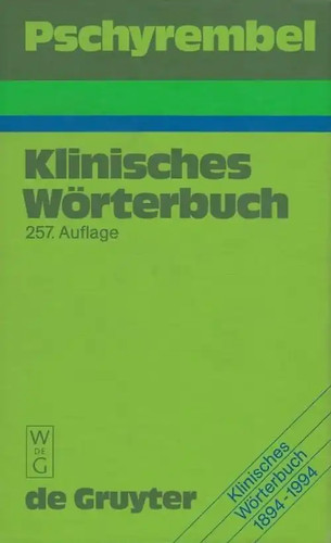 Pschyrembel klinisches - pschyrembel,
