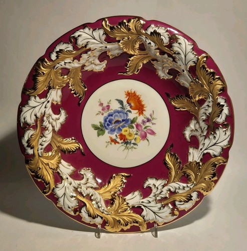 Meissen porzellan prunkteller - meissen,
