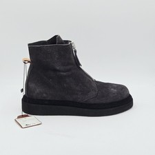 Damenschuhe MOMA Gr. 37 Stiefeletten Grau Anthrazit Gämse 280DA