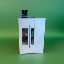 Vitrine, Weiß, 125x85, Glastür