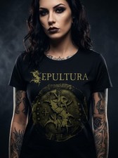 Sepultura T-Shirt Gold Warrior