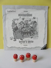 Beleduc Hexenküche von Ravensburger - vier Ersatz-Pilze für die XXL Version