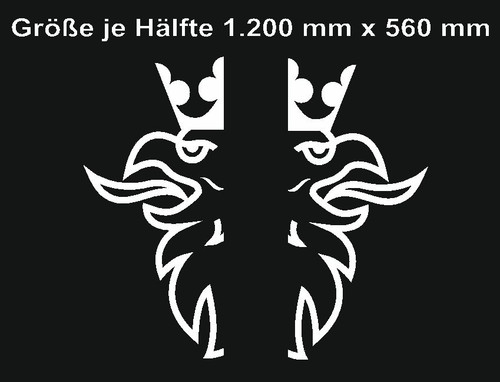 Aufkleber geeignet für - 2,