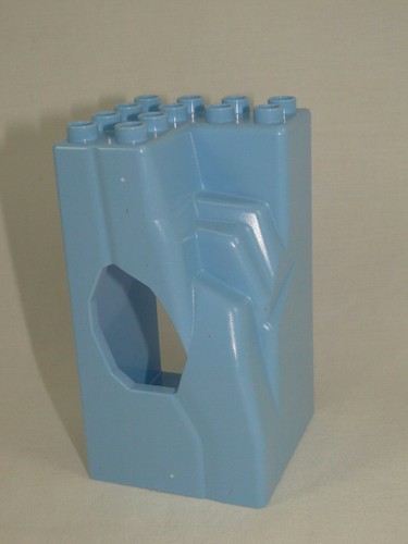 Lego duplo felsen - x, hellblau