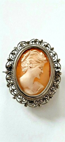 Jugendstil silber brosche - jugendstil,