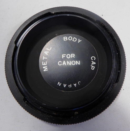 Metall canon fit body - fd, cap