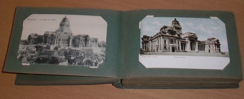 Postkarten album belgien - postkarten,
