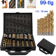 99 x Spiralbohrer Bohrer Set