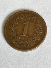 1876 Norwegen 1 Erz guter
