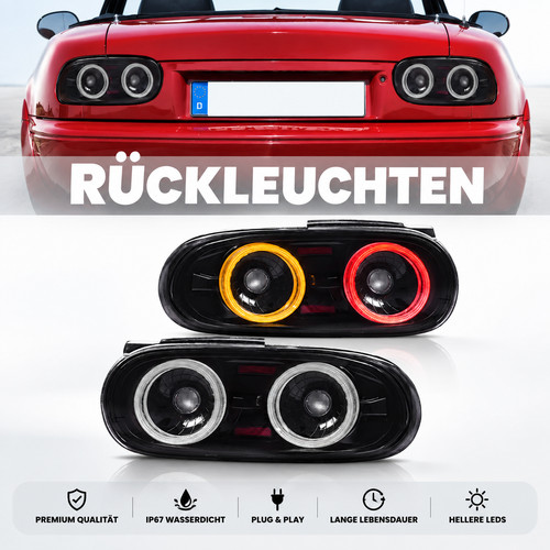 Dynamischer rücklicht led - 2x,