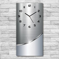 Wanduhr Echt-Glas-Küchenuhr