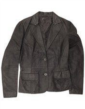 Zara Damen 2 Knopf Leder