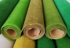 Iberplace Kunstrasen Grasmatte 41×100 cm – Modellbau, Diorama & Krippen Zubehör