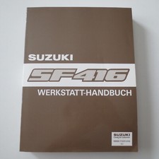 Werkstatthandbuch Suzuki Swift II SF416 Typ EA Grundhandbuch Stand 09/1989 