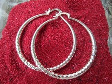 925 Silber XXL Creolen ca50 mm