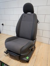 Sitz vorne links VW Fox 5Z 3-Türer Schwarz grau