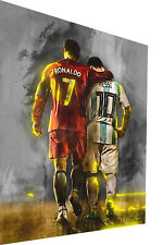 Leinwand Bilder Messi Ronaldo