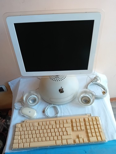 Vintage computer apple imac - apple,