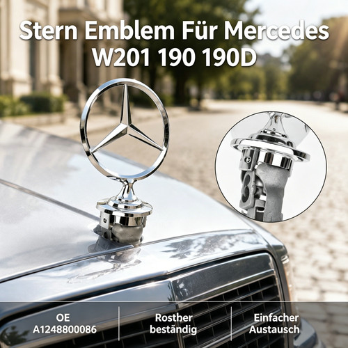 Stern motorhaube vorne emblem - stern,