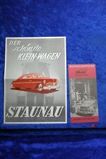 Staunau K 400 Kleinschnittger F125 1950 Prospekt (E#167) FAKSIMILE Archiv Verlag