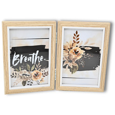 Doppel Bilderrahmen 10x15 Holz