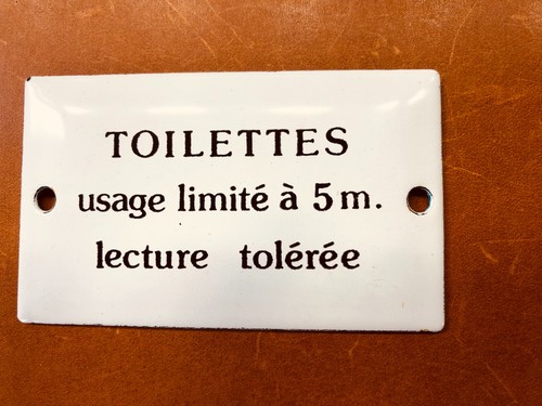 Emailleschild original alt