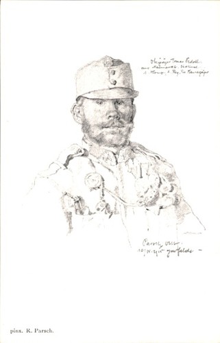 Künstler parsch r - ak,