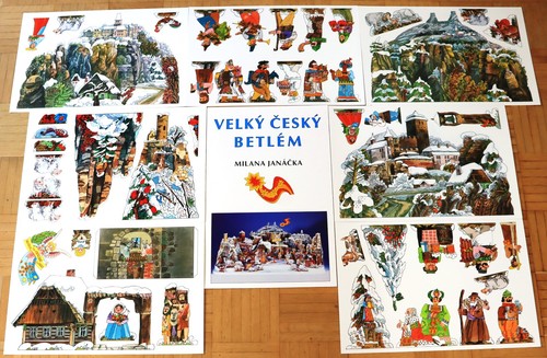 Weihnachts krippe papier pappe - krippe,