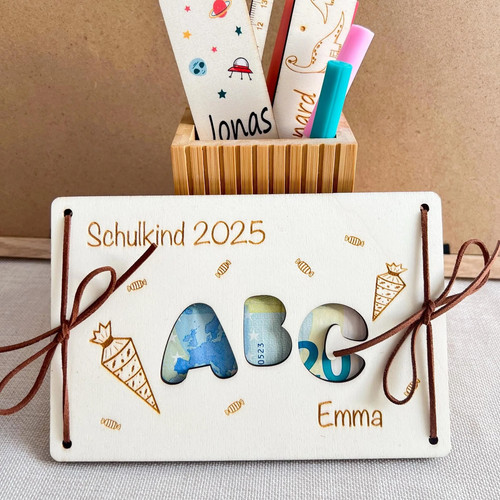 Geschenkkarte einschulung - einschulung,