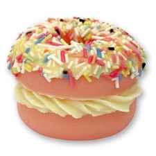 Badebutter donut erdbeere - erdbeere, mit