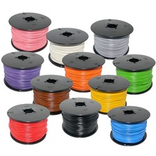 100 Meter Schaltdraht 0,8 mm Kupferdraht isoliert 100 m CU Draht Klingeldraht