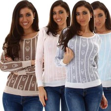 Damen Feinstrick Pullover