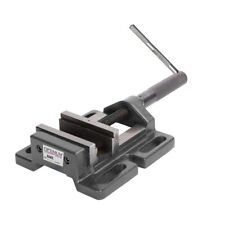 OPTIMUM Maschinenschraubstock Bohrmaschinenschraubstock mit Prismenbacken BME150