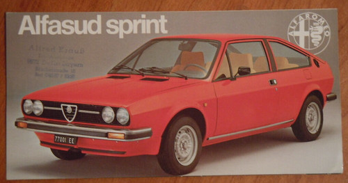 Alfa romeo prospekt - alfa,