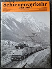 Schienenverkehr aktuell 12/87 Eisenbahn, Straßenbahn, Modellb., Pospischil Wien