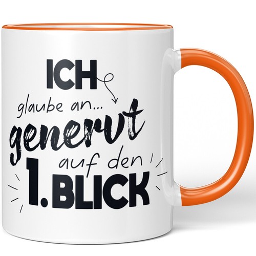 Ich glaube genervt auf - ich,